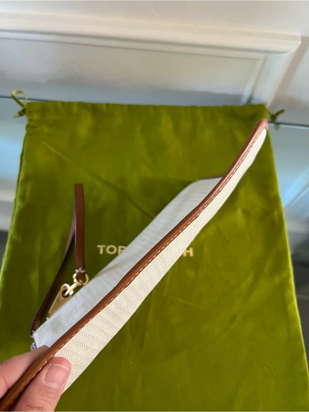 Tory Burch Blake Canvas Pouch